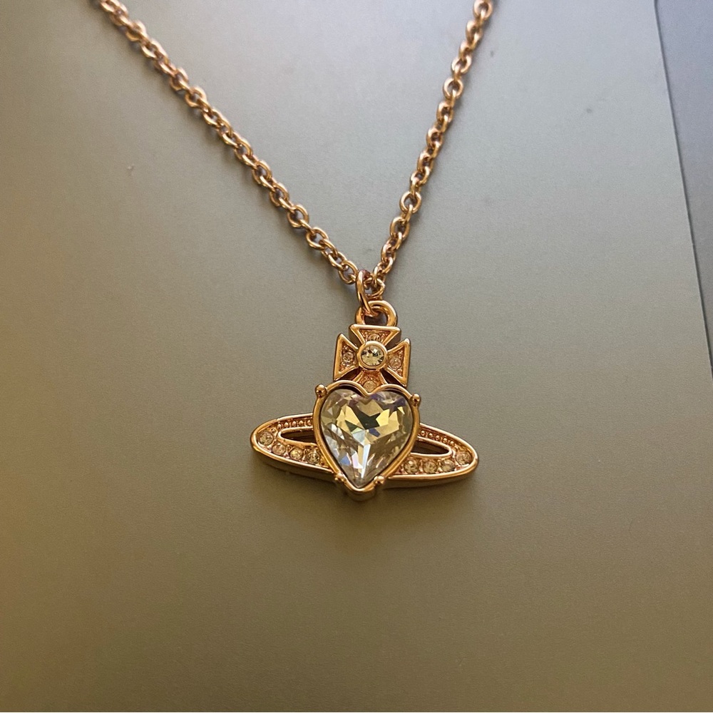Vivienne Westwood heart necklace